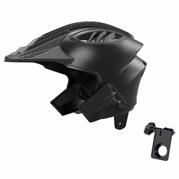 Small Phone Holder Sun Shade Rotation Motorcycle Phone Mount Helmet-Shaped Motorbike Rainproof Navigation Phone Holder
