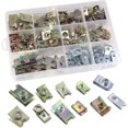 thumbnail image 1 of 150pcs Car Metal U -shaped Sliding And Fastener, 1 of 5