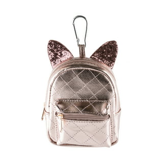 Claire's Girls’ Fuzzy Unicorn Mini Backpack Keychain, Cute Gift, 74637 ...