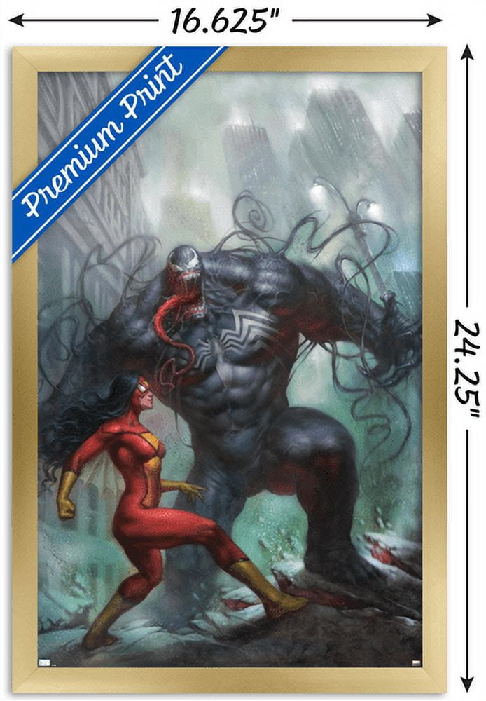 Marvel Comics - Spider-Woman - Venom #161 Wall Poster, 14.725" x 22.375", Framed
