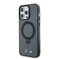 thumbnail image 2 of BMW M Series Hardcase with Ring Stand MagSafe for iphone 15 Pro Max 6.7" Black - BMHMP15XURSK, 2 of 5