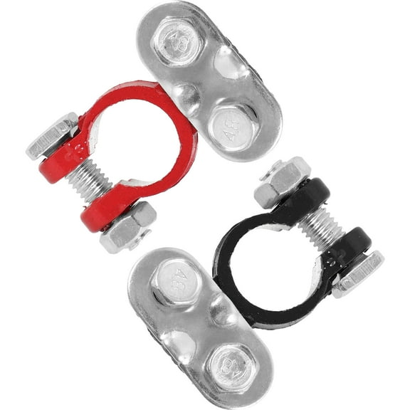 CIMAXIC car connector Battery Terminal Connectors Aluminum Alloy Technicians Marine Use 2Pcs