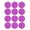Purple, variant on Rupoun 12pcs Button Cover Replace Mechanical Push Button Cover for Kailh Cherry TTC Akko Glorious Switches Arcade Hitbox Controller Replacement Parts Yellow 1.0 inch / 25.4 mm[cite: 1]
