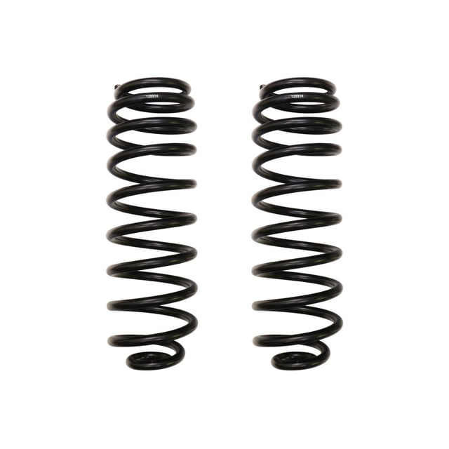 Fits 2007-2018 Jeep Wrangler JK Icon Vehicle Dynamics Coil Spring 24015 4-1/2 Inch Lift; Painted; Black; Set Of 2