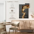 thumbnail image 5 of Elephant Stock Masai Mara Giraffe Family Wall Art - Vertical Canvas Wall Art - Living Room Wall Decor - Animal Canvas - Gray And Black Decor By Danita Delimont - 8" x 12", 5 of 8