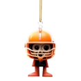 thumbnail image 2 of Statue de Joueur de Rugby Style Super Poignet Porte-Clés en Acrylique Design 2D Souvenir de Sport Que les Fans Peuvent Collectionner, 2 of 5