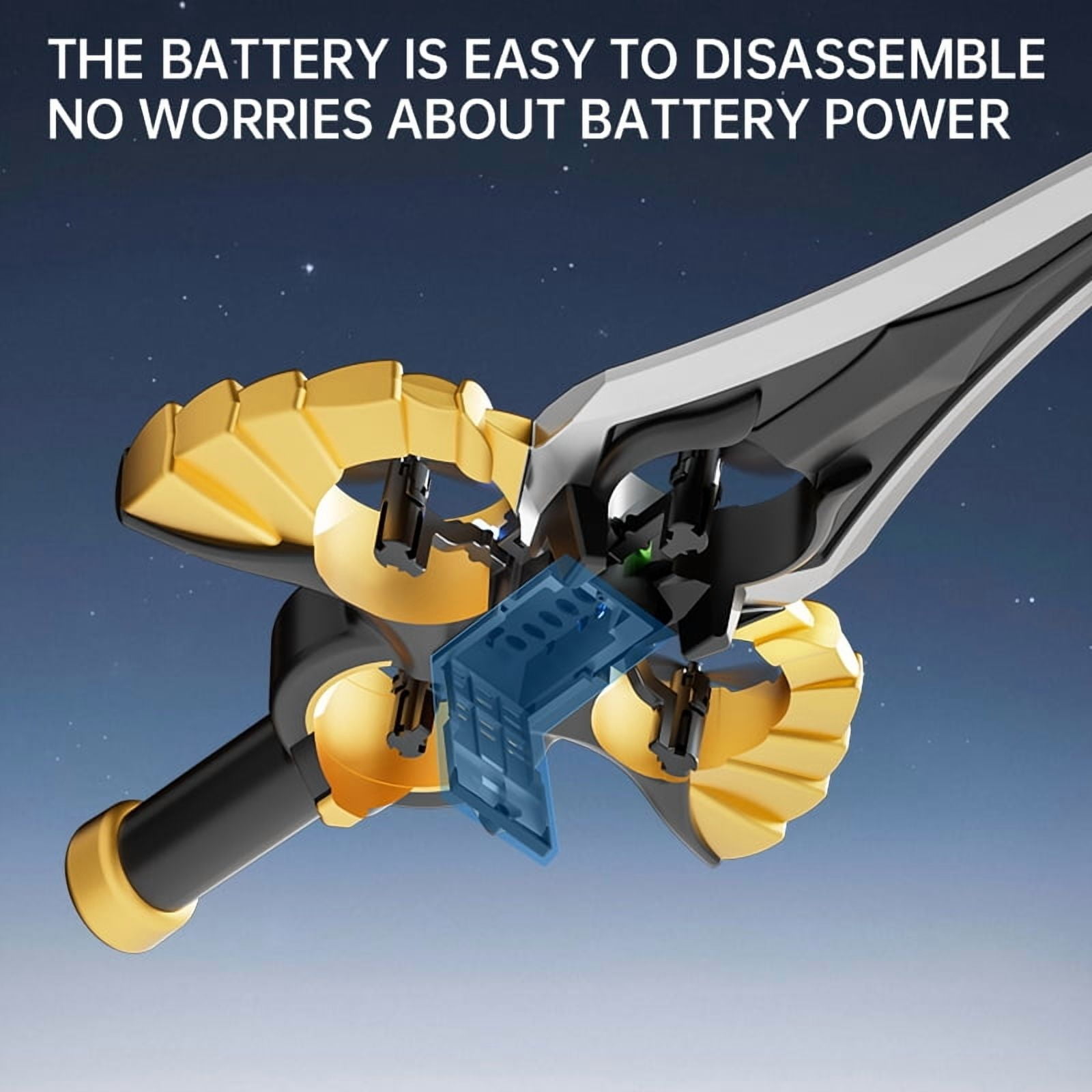 Remote Controlled Flying Sword, 2.4Ghz, 360 ° Flip, EPP Durable Material, One - Key Takeoff and Landing