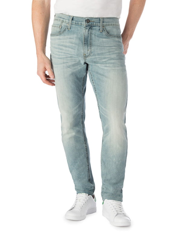 mens regular tapered jeans