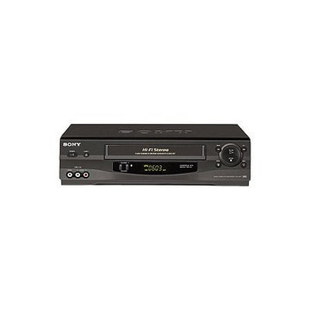 Sony SLV-N55 - VCR - VHS - 4 heads - black