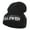 Black, variant on Have a Bootiful Halloween Embroidered Beanie - Dk Grey OSFM