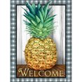 thumbnail image 2 of Cuadros Decorativos Kit de pintura de diamante 5D DIY Piña Taladro redondo completo Pared de mosaico (B9290) Wdftyju embutido en tela, 2 of 9