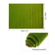 thumbnail image 2 of Uxcell 8pcs Alfombra de césped artificial modelo 9.84 x 9.84" Verde claro para jardín, 2 of 5