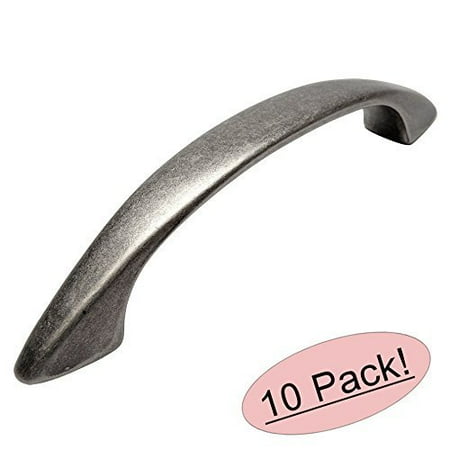 180 Pull - Cosmas 1387WN Weathered Nickel Cabinet Hardware Handle Pull - 3