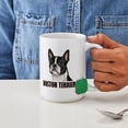 thumbnail image 4 of CafePress - Boston Terrier Full Color Large Mug - 15 oz Ceramic Large White Novelty Mug, 4 of 6