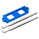 thumbnail image 2 of Kit de de batería de coche, soporte de batería, soporte de varilla de sujeción, varilla de sujeción de aleación de aluminio, ajuste modificado Azul Baoblaze Titular de amarre, 2 of 3