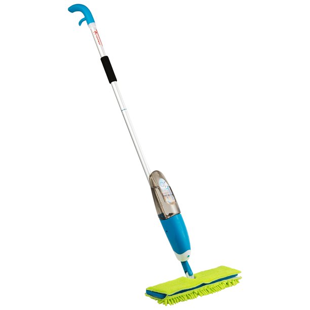 Topbuy 360°Double Sided Flip Spray Mop with Refillable Bottle and