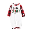 thumbnail image 2 of Chemise à Carreaux Rouges Pyjamas de Noël Assortis Tenues Familiales Assorties, Pjs de Noël Confortables, Parfait pour les Fêtes de Noël pour Toute la Famille, 2 of 3