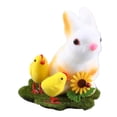 thumbnail image 3 of DOLITY Easter Bunny Ornament Craft Easter Rabbit Decor for Indoor Shelf Decorations Chick, 3 of 9