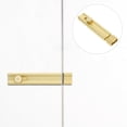 thumbnail image 3 of Miangastore Slide Latch Adhesive Inside Door Latch French Door Flush Bolt Clasp Lock, 3 of 8
