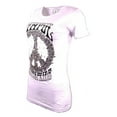thumbnail image 4 of Sinful AFFLICTION Women's S/S T-Shirt PEACE & LOVE Tee Wings Biker, 4 of 8
