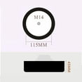thumbnail image 2 of 6inch 150mm Standard Compound Polishing Head Car Hub Sponge Foam Buffing Wheel, 2 of 7