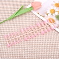 thumbnail image 5 of Unique Bargains 1 Pc Gradient Short Coffin Fake Nails Rose Red Skin Color, 5 of 6