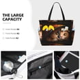thumbnail image 3 of Kdxio Animal Cat Pattern Large Capacity Beach Travel Bag with Zipper Multiple Pockets Foldable Waterproof Tote for Pool Gym Camping Travel, 3 of 7