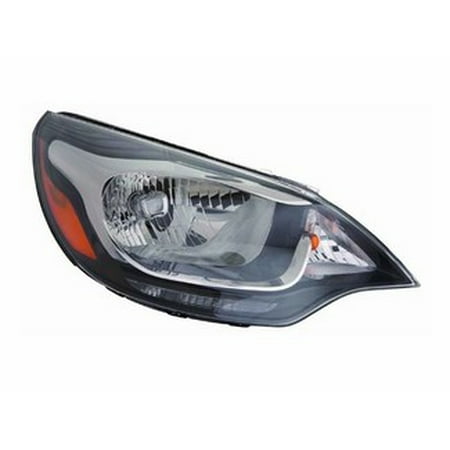 Kia Rio Base Go-Parts » 2012 - 2016 Kia Rio Headlight - Right (Passenger) 92102 1W100 KI2503159 Replacement For Kia Rio ()
