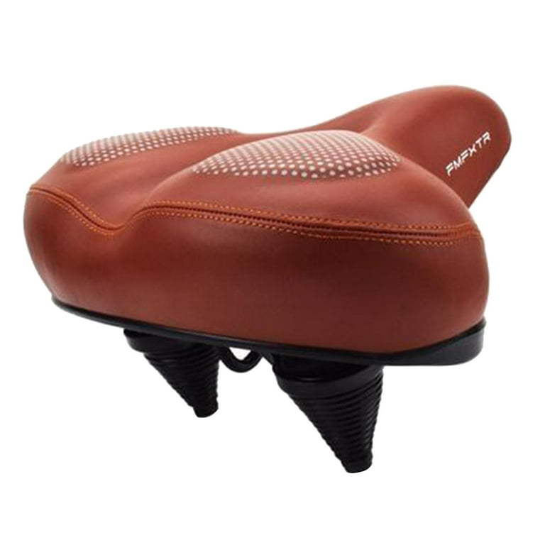 Extra Wide Bike Padded Seat Big Bum MTB Bicycle Scooter Pad Saddle