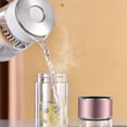thumbnail image 3 of Infusifie Tea Infuser, 2025 New Glass Tea Infuser Bottle with Heat-Insulated, Portable Tea Water Separation Tea Cup for Loose Leaf Tea, Double Glazing (champagne gold, 280ml/9.5oz), 3 of 8