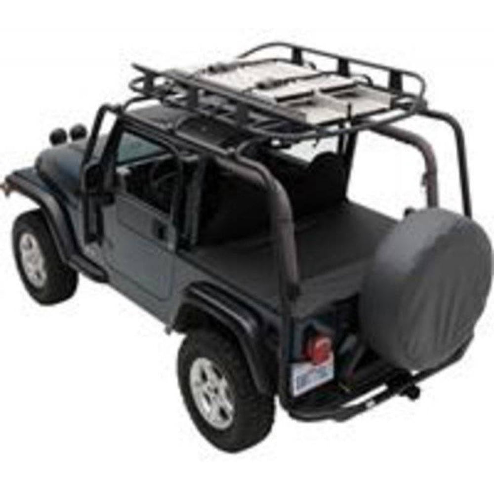 Smittybilt 20072017 Jeep Wrangler JK 4 Door SRC Roof Rack 300 Lb
