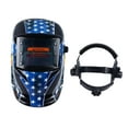 thumbnail image 2 of Welding Auto Darkening Welding Helmet Large View Solar Powered Wide Shade Range Hood For MIG TIG Arc Adjustable Blackness, 2 of 8