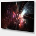 thumbnail image 2 of Art Numérique Extraterrestre Foncé Fleur Fractale - Grande Impression sur Toile Florale, 2 of 3