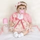 thumbnail image 1 of Muñeca Reborn Enadoll de vinilo de silicona realista de 40 cm para niña, 1 of 9