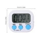thumbnail image 5 of Temporizador de cocina digital con potente imán, cuenta atrás y cuenta atrás electrónica, alarma sonora, sin pilas (blanco), 5 of 7