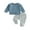 Blue Gray, variant on Bagilaanoe 2PCS Toddler Baby Boy Long Pants Set Long Sleeve Sweatshirt Pullover Tops Drawstring Sweatpants 6M 12M 18M 24M 3T Kids Casual Sweatsuits