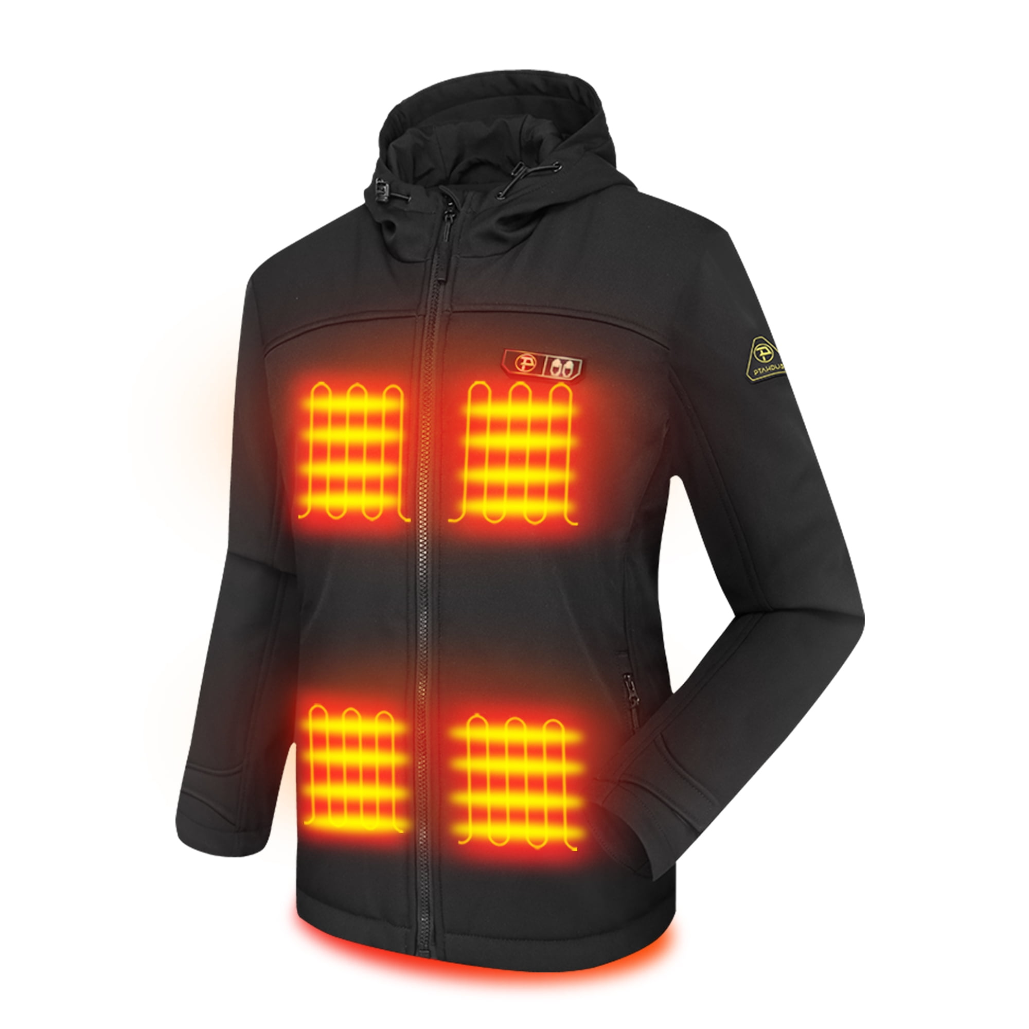 PTAHDUS Women's Heated Jacket Soft 