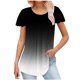 thumbnail image 1 of Blusas de Algodón para las Mujeres Impresas 3/4 Mangas Cuello Redondo Casual, Camisetas Casuales de Mujer para el Hogar Y Diario, 1 of 5