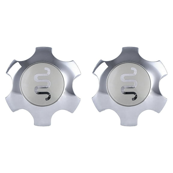 New Center Cap Pair Compatible With Ford Expedition King Ranch Sport Utility 4-Door 5.4L 2010 2011 2012 2013 2014 By part number DL3Z1130D 9L341A096FA DL341A096FA 9L341A096FB 9L341A096GB DL3Z1130D