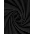 thumbnail image 5 of Conjunto de lounge de 2 piezas para mujer INSPIRE CHIC, suéter de punto, camiseta de manga corta y pantalones cortos, conjunto de pijama L negro, 5 of 5