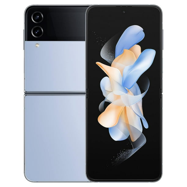 Celular SAMSUNG Galaxy Z Flip 4 Dual Sim 5G 8GB 128GB 6.8 Doble Camara 12 MP Azul Reacondicionado Bodega Aurrera en linea