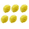 thumbnail image 2 of HILABEE 6 Pieces Quick Release Cymbal Nuts Fixing Buckle Instrument Drum Accessories Yellow, 2 of 9