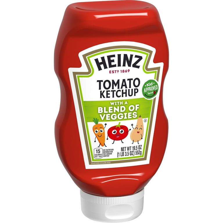 Heinz Blend Of Heinz Ketchup With Veggies Heinz Tomato Ketchup