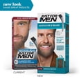 thumbnail image 2 of 2 Pack - Just For Men Mustache & Beard, Beard Coloring for Gray Hair with Brush, With Keratin (M-35), Medium Brown, 2 of 5