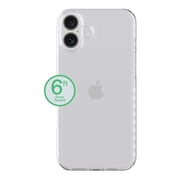 onn Protective Gel Phone Case for iPhone 16 Plus - Clear