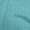 thumbnail image 1 of oneOone Viscose Chiffon Aqua Blue Fabric Asian Block Sewing Craft Projects Fabric Prints By Yard 42 Inch Wide, 1 of 4