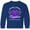 Royal Bue, variant on Inktastic Staying Strong Together Alzheimer's Awareness Purple Ribbon Long Sleeve Youth T-Shirt
