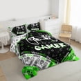 thumbnail image 3 of Homewish Gamepads Gamer 3 Pieces Queen Comforter Set For Female Men Teens,Video Game Ultra Soft Bedding Sets,Abstract Game Bedding Comforter Set,Ultra Soft Home Decor,Reversible, 3 of 8