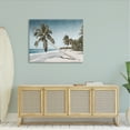 thumbnail image 2 of Stupell Industries Beach Palm Trees Clear Summer Day Blue Sky Design , 48 x 36, Design by Denise Brown, 2 of 6