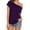 Purple, variant on Fesfesfes Tops for Womem Casual Tops Women's Casual Off Shoulder Tops Short Sleeve T Shirts Loose Summer Blouse Shirt Off-the-Shoulder Tops Summer Tunic Blouse Tops